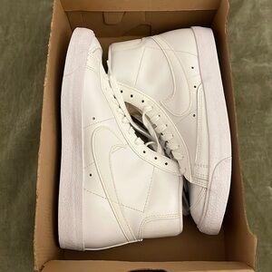 Women’s Nike All-White Blazers